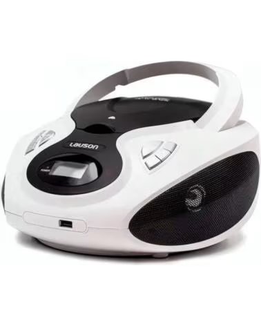 LAUSON CP730 - REPRODUCTOR RADIO CD CON ALTAVOCES WHITE