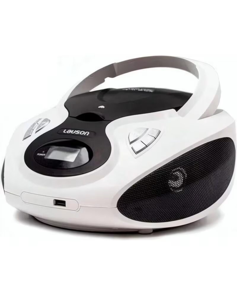 LAUSON CP730 - REPRODUCTOR RADIO CD CON ALTAVOCES WHITE