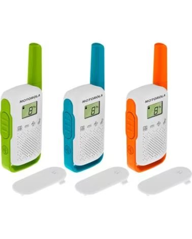 MOTOROLA TALKABOUT T42 - PACK DE 3 WALKIE TALKIE 4KM