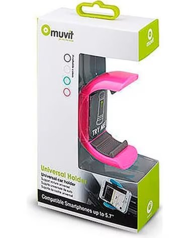 MUVIT MUCHL0049 - SOPORTE UNIVERSAL HASTA 5 7 DE REJILLA PINK
