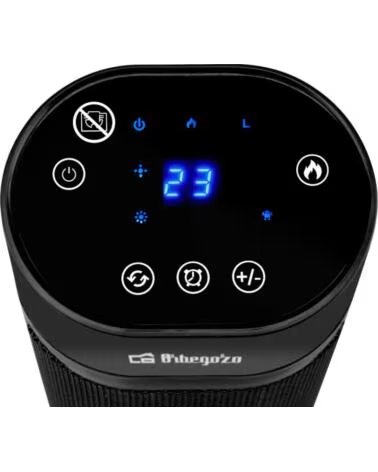 ORBEGOZO Calefactor CR 5039- 2000W- Termostato Regulable