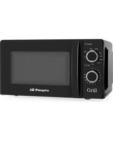 ORBEGOZO MIG2131 - MICROONDAS CON GRILL 700W 20L BLACK