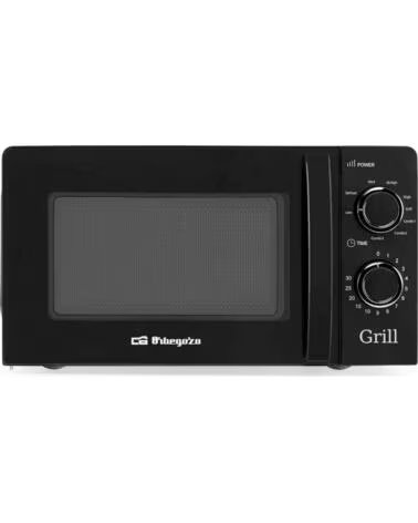 ORBEGOZO MIG2131 - MICROONDAS CON GRILL 700W 20L BLACK
