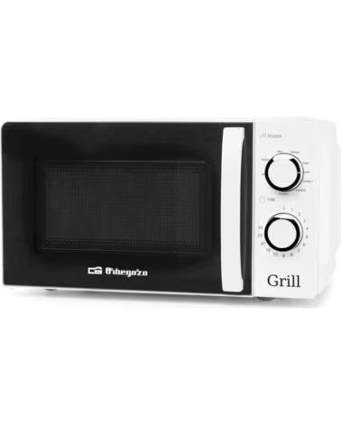 ORBEGOZO MIG2130 - MICROONDAS CON GRILL 700W 20L WHITE