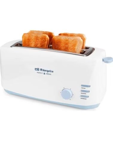 ORBEGOZO TO 4500 - TOSTADOR DE PAN PARA 2 REBANADAS WHITE