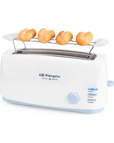 ORBEGOZO TO 4500 - TOSTADOR DE PAN PARA 2 REBANADAS WHITE