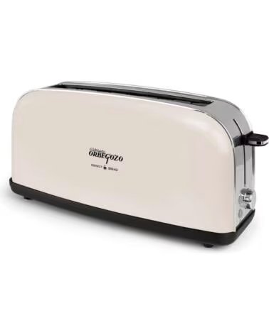 ORBEGOZO TOV 6210 VINTAGE - TOSTADOR DE PAN PARA 1 REBANADA WHITE