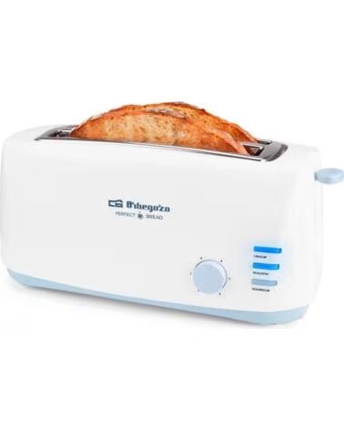 ORBEGOZO TO 4500 - TOSTADOR DE PAN PARA 2 REBANADAS WHITE