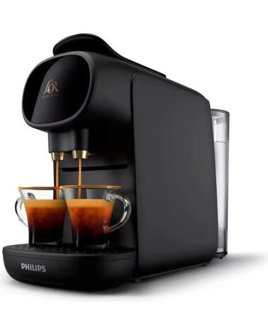 PHILIPS LOR BARISTA CAFETERA DE CAPSULAS LOR DOBLE CARGA BLACK