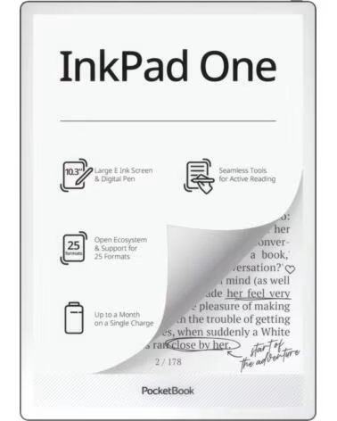 POCKETBOOK READERS INKPAD ONE MATTE - LECTOR DE LIBROS ELECTRONICOS BLACK