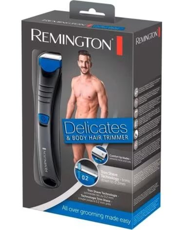 REMINGTON BHT250 DELICATES - AFEITADORA CORPORAL MASCULINA ESPECIAL