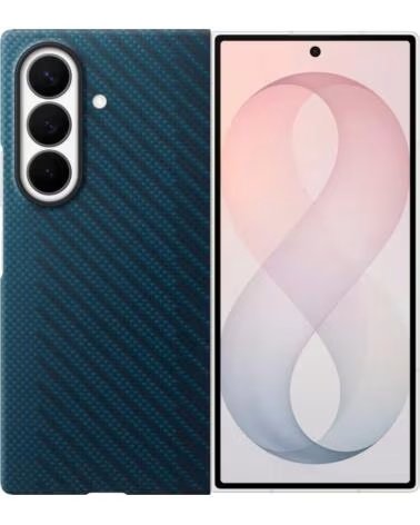 SAMSUNG FUNDA MAGNETICA DE CARBONO - GALAXY Z FOLD8 ULTRA BLUE