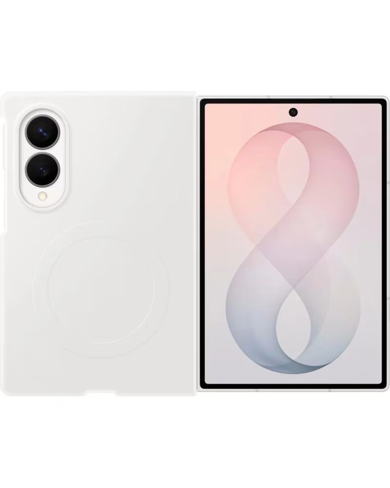 SAMSUNG FUNDA MAGNETICA DE SILICONA CREMA - GALAXY Z FOLD8
