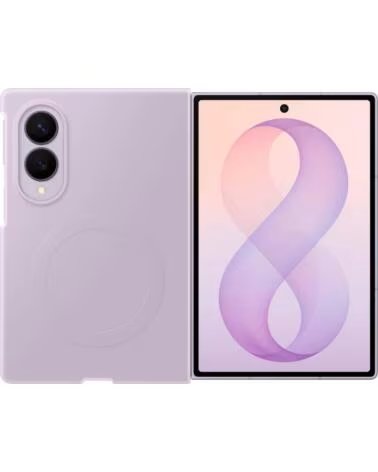 SAMSUNG FUNDA MAGNETICA DE SILICONA LAVANDA - GALAXY Z FOLD8