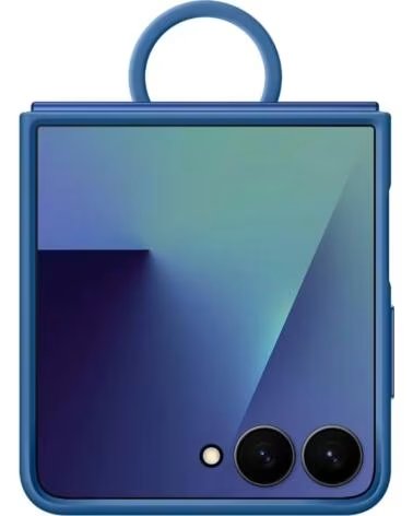 SAMSUNG FUNDA TRASERA DE SILICONA - Z FLIP7 BLUE