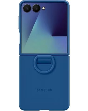 SAMSUNG FUNDA TRASERA DE SILICONA - Z FLIP7 BLUE