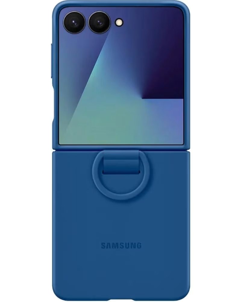 SAMSUNG FUNDA TRASERA DE SILICONA - Z FLIP7 BLUE