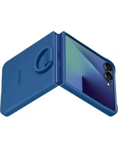 SAMSUNG FUNDA TRASERA DE SILICONA - Z FLIP7 BLUE