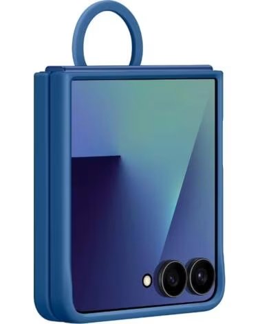 SAMSUNG FUNDA TRASERA DE SILICONA - Z FLIP7 BLUE