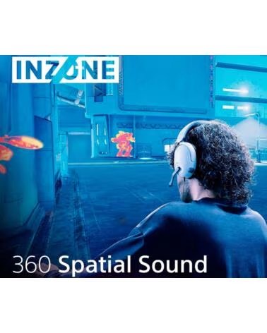 SONY INZONE H3 - AURICULARES OVEREAR CON CABLE WHITE