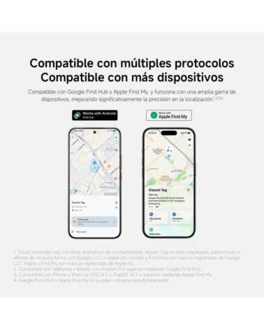 XIAOMI TAG - LOCALIZADOR GPS - PACK DE 4 WHITE