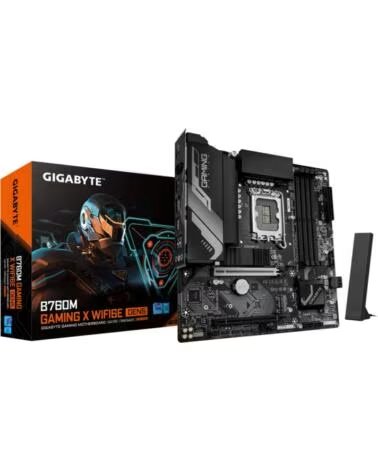 GIGABYTE PLACA BASE B760M G X WF6E 1700 MATX 4XDDR5