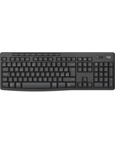 LOGITECH MK370 Combo for Business teclado Raton incluido Oficina GREY