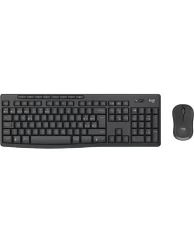 LOGITECH MK370 Combo for Business teclado Raton incluido Oficina GREY