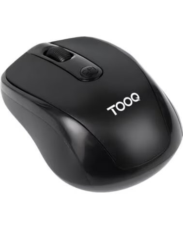 TOOQ Raton inalambrico 1600 DPI 4 botones BLACK