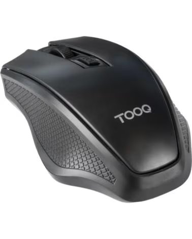 TOOQ Raton inalambrico 1600 DPI 4 botones BLACK