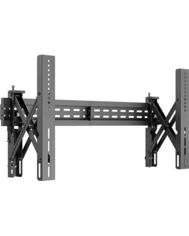 AISENS SOPORTE DE PARED PARA VIDEOWALL Y TV DE 37 A 70 PULGADAS NIVELABLE POP-OUT BLACK