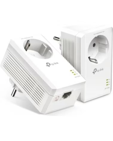 TP-LINK Adaptador Powerline TL-PA7017P KIT AV1000 1000Mbps- Alcance 300m- Pack de 2