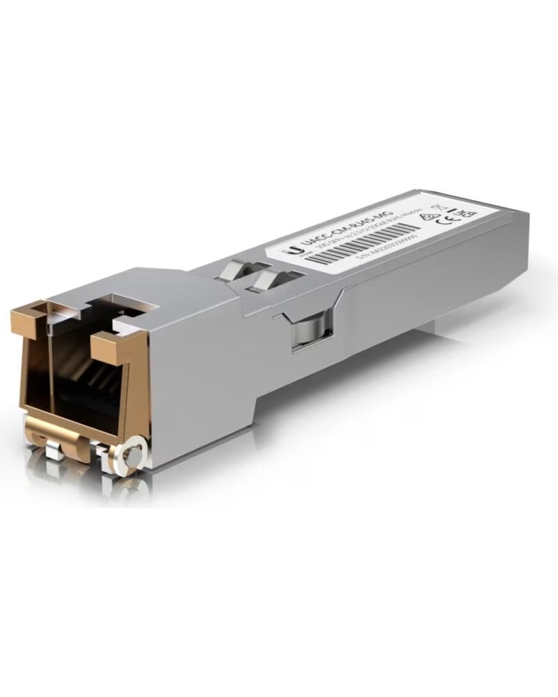 UBIQUITI MODULO SFP UACC-CM-RJ45-MG UFIBER TRANSCEIVER