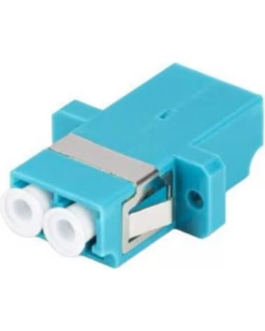 LANBERG ADAPTADOR FIBRA OPTICA LC-UPC OM3 MULTIMODO DUPLEX BLUE