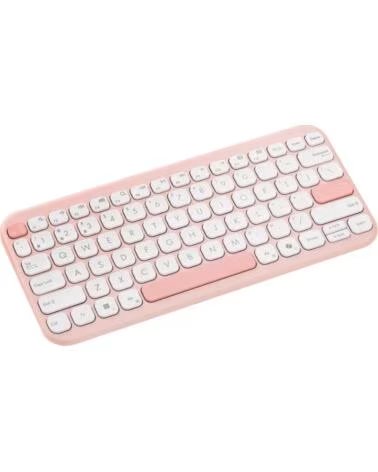ASUS Marshmallow Keyboard KW100 teclado Hogar Bluetooth PINK