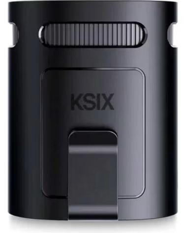 KSIX AIRGO BELT - VENTILADOR PORTATIL MULTIPOSICION DE 4 BLACK