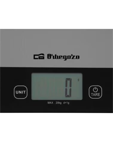 ORBEGOZO PC 2026 - BASCULA DE COCINA SILVER