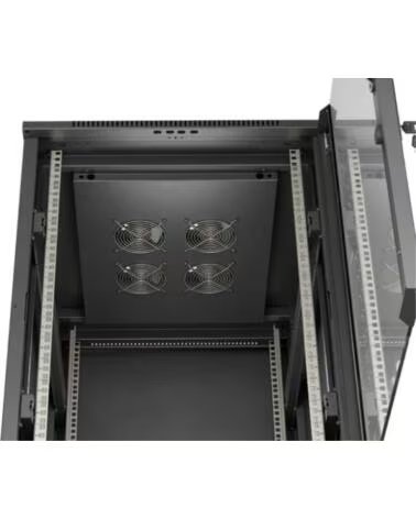 LANBERG ARMARIO RACK DE SUELO 19 18U 600X800 PUERTA DE BLACK