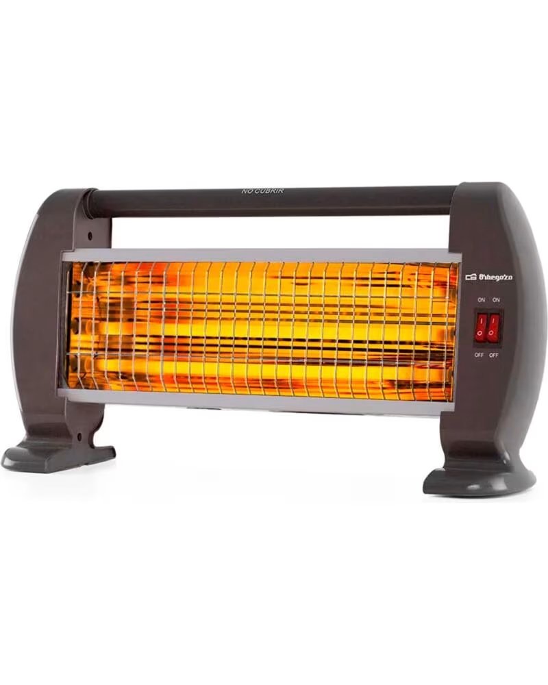 ORBEGOZO BP 0206 - ESTUFA DE CUARZO 1200W WHITE