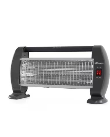 ORBEGOZO BP 0206 - ESTUFA DE CUARZO 1200W WHITE