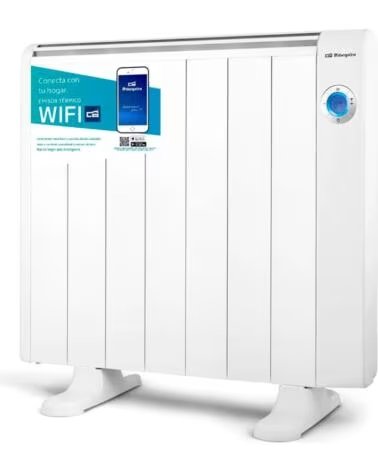 ORBEGOZO Emisor Termico RRW 1300- 1300W- 7 Elementos Calorificos- WiFi