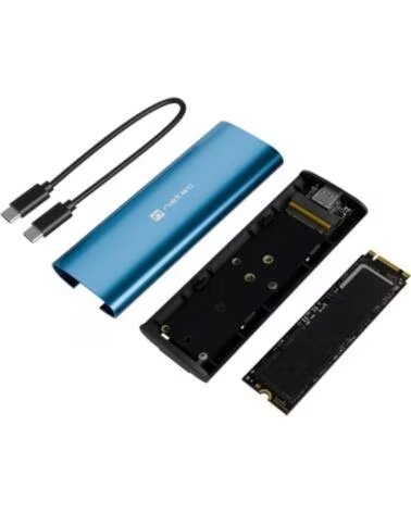 NATEC CARCASA SSD RHINO M 2 NVME LITE USB-C 3 2 GEN 2 BLUE