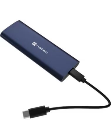 NATEC CARCASA SSD RHINO M 2 NVME LITE USB-C 3 2 GEN 2 ACERO