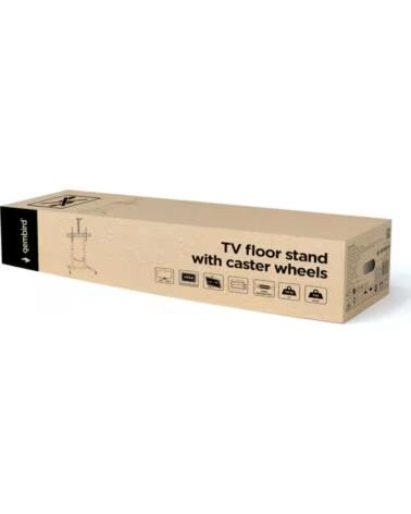 GEMBIRD SOPORTE SUELO TV TVS-100T-03 60-100 BLACK