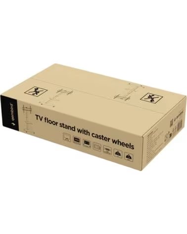 GEMBIRD SOPORTE SUELO TV TVS-75S-02 37-75 BLACK