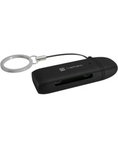 NATEC LECTOR DE TARJETAS SCARAB C SD-MICRO SD USB-C 3 2 GEN BLACK