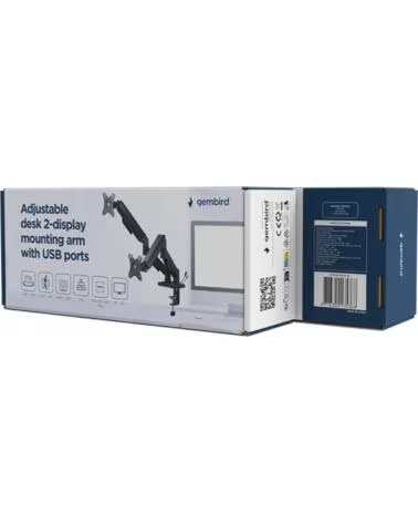 GEMBIRD MA-DA2U-01 SOPORTE DE MONITOR GEMBIR