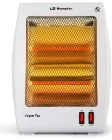 ORBEGOZO BP 5000 AQUECEDOR DE QUARTZO 800W BRANCO WHITE