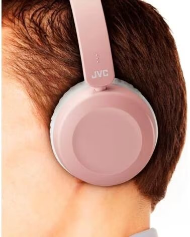 JVC HA-S31M AUSCULTADORES DOBRÁVEIS COM CONTROLO REMOTO E MICROFONE ROSA PINK
