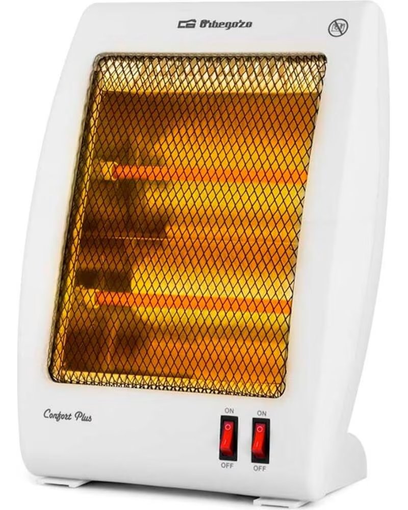 ORBEGOZO BP 5000 AQUECEDOR DE QUARTZO 800W BRANCO WHITE
